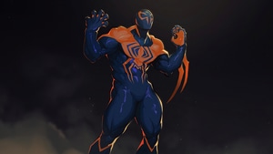 Spiderman, Spiderman 2099, Superheroes, Artwork, Digital Art, 4K wallpaper