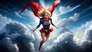 Supergirl, Superheroes, Artist, Artwork, Digital Art, Artstation, 4K wallpaper