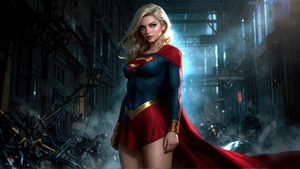 Supergirl, Superheroes, Artist, Artwork, Digital Art, Artstation, 4K wallpaper