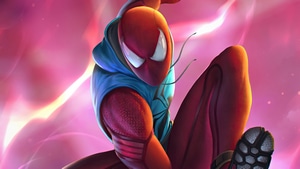 Spiderman, Scarlet Spider, Superheroes, Artist, Artwork, Digital Art, Artstation, 4K wallpaper