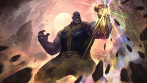 Thanos, Supervillain, Superheroes, Artist, Artwork, Digital Art, Artstation, 4K wallpaper