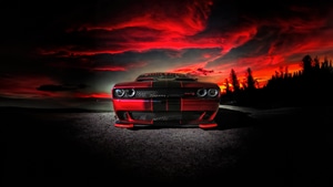 Dodge Challenger, Dodge, Cars, 4K wallpaper