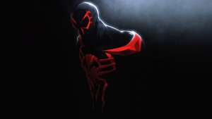 Spiderman 2099, Spiderman, Superheroes, Artwork, Digital Art, 4K wallpaper