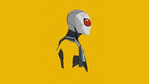 Spiderman, Invincible, Superheroes, Minimalism, Minimalist, Yellow, Artist, Artwork, Digital Art, 4K wallpaper