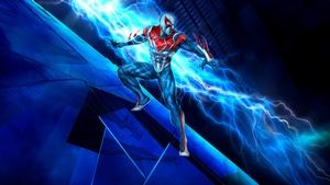 Spiderman 2099, Spiderman, Superheroes, Artwork, Digital Art, Artstation, 4K wallpaper