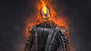 Ghost Rider, Superheroes, Artist, Artwork, Digital Art, Artstation, 4K wallpaper
