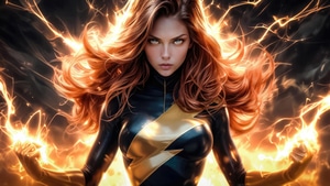 Jean Grey, X Men, Superheroes, Artist, Artwork, Digital Art, Deviantart, 4K wallpaper