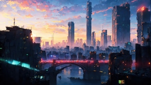 Scifi, City, Artist, Artwork, Digital Art, 4K wallpaper