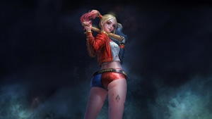 Harley Quinn, Superheroes, Artist, Artwork, Digital Art, Deviantart, Two Toned Hair, 4K wallpaper