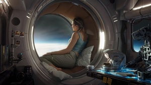 Space, Alone, Artist, Artwork, Digital Art, 4K wallpaper