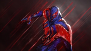 Spiderman, Spiderman 2099, Superheroes, Artwork, Artist, Digital Art, 4K wallpaper