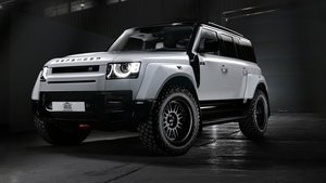 2025, Land Rover Defender 110, Dark aesthetic, 4K wallpaper