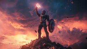 Captain America, Superheroes, Artist, Artwork, Digital Art, 4K wallpaper