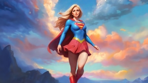Supergirl, Superheroes, Artwork, Digital Art, , 4K wallpaper
