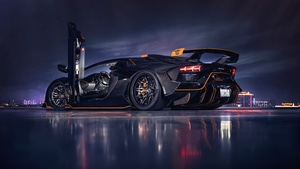 Lamborghini, Lamborghini Aventador, Cars, 4K wallpaper