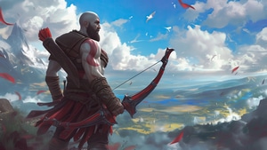 Kratos, God Of War, Games, Ps5 Games, Ps4 Games, Xbox One Games, Artwork, Digital Art, Video Games, 4K wallpaper