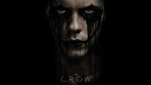 The Crow, Bill Skarsgard, Dark background, 2024 Movies, 4K wallpaper