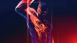 Spiderman 2099, Spiderman, Superheroes, Artwork, Digital Art, , 4K wallpaper