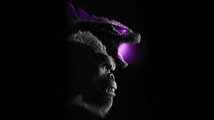 Godzilla X Kong The New Empire, Movies, 2024 Movies, Godzilla, Kong, Dark, 4K wallpaper