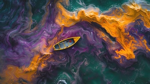 Boat, Ai, Artist, Artwork, Digital Art, 4K wallpaper