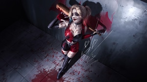 Harley Quinn, Superheroes, Artwork, 4K wallpaper