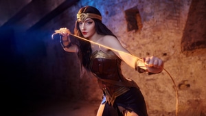 Wonder Woman, Superheroes, Cosplay, Girls, Model, , 4K wallpaper