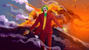 Joker, Supervillain, Superheroes, Artist, Artwork, Digital Art, Artstation, 4K wallpaper
