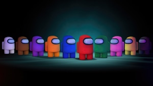 Among Us, Games, 2024 Games, Dark, Minimalism, Minimalist, Artist, Artwork, Digital Art, Video Games, 4K wallpaper