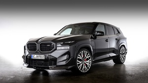 BMW XM, AC Schnitzer, 2024, Black cars, 4K wallpaper