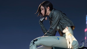 Scifi, Cyberpunk, Cat, Artist, Artwork, Digital Art, 4K wallpaper