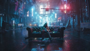 Hoodie, Scifi, Artist, Artwork, Digital Art, 4K wallpaper