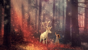 Children, Dreamy, Fantasy, Artist, Artwork, Digital Art, 4K wallpaper