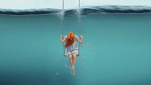 Swing, Artist, Artwork, Digital Art, 4K wallpaper