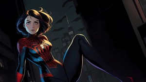 Gwen, Gwen Stacy, Artwork, Artist, Digital Art, Superheroes, 4K wallpaper