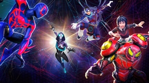 Marvel Strike Force, Games, Spiderman 2099, Gwen Stacy, Video Games, 4K wallpaper