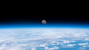 Moon, Sky, Nature, 4K wallpaper