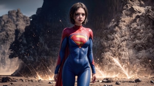 Supergirl, Sasha Calle, Superheroes, Artwork, Artist, Art, Digital Art, Artstation, 4K wallpaper