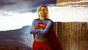 Superman Legacy, 2025 Movies, Movies, Supergirl, Artwork, Artist, Art, Digital Art, Superheroes, Milly Alcock, 4K wallpaper