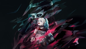 Joker, Harley Quinn, Supervillain, Superheroes, Artwork, Digital Art, 4K wallpaper