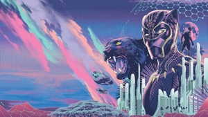 Black Panther, Superheroes, Poster, Movies, Artist, Artwork, Digital Art, 4K wallpaper