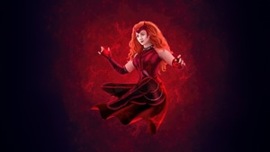 Scarlet Witch, Superheroes, Artwork, Art, Digital Art, Artist, Artstation, 4K wallpaper