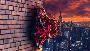 Scarlet Spider, Superheroes, Artist, Artwork, Digital Art, , 4K wallpaper