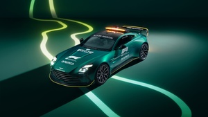 Aston Martin Vantage, F1 Safety Car, 2024, 4K wallpaper