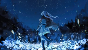 Frieren Beyond Journeys End, Anime Girl, Anime, Artist, Artwork, Digital Art, 4K wallpaper