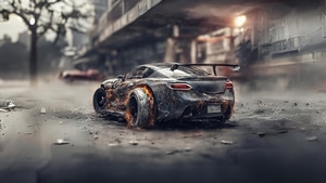 Ai, Cars, Artist, Artwork, Digital Art, 4K wallpaper