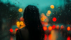 Bokeh Effect, Rain, Photography, Abstract, 4K wallpaper