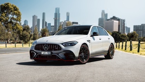 Mercedes-AMG C 63 S E Performance F1 Edition, 2024, 4K wallpaper