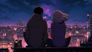 Couple, Love, Artist, Artwork, Digital Art, 4K wallpaper