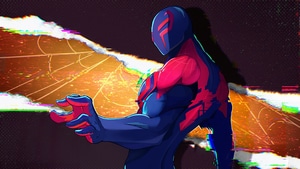 Spiderman 2099, Spiderman, Superheroes, Artwork, Digital Art, Pixiv, 4K wallpaper