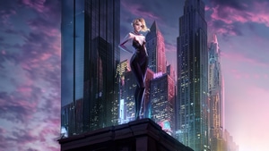 Gwen Stacy, Superheroes, Artwork, Digital Art, Artist, , Pixiv, 4K wallpaper
